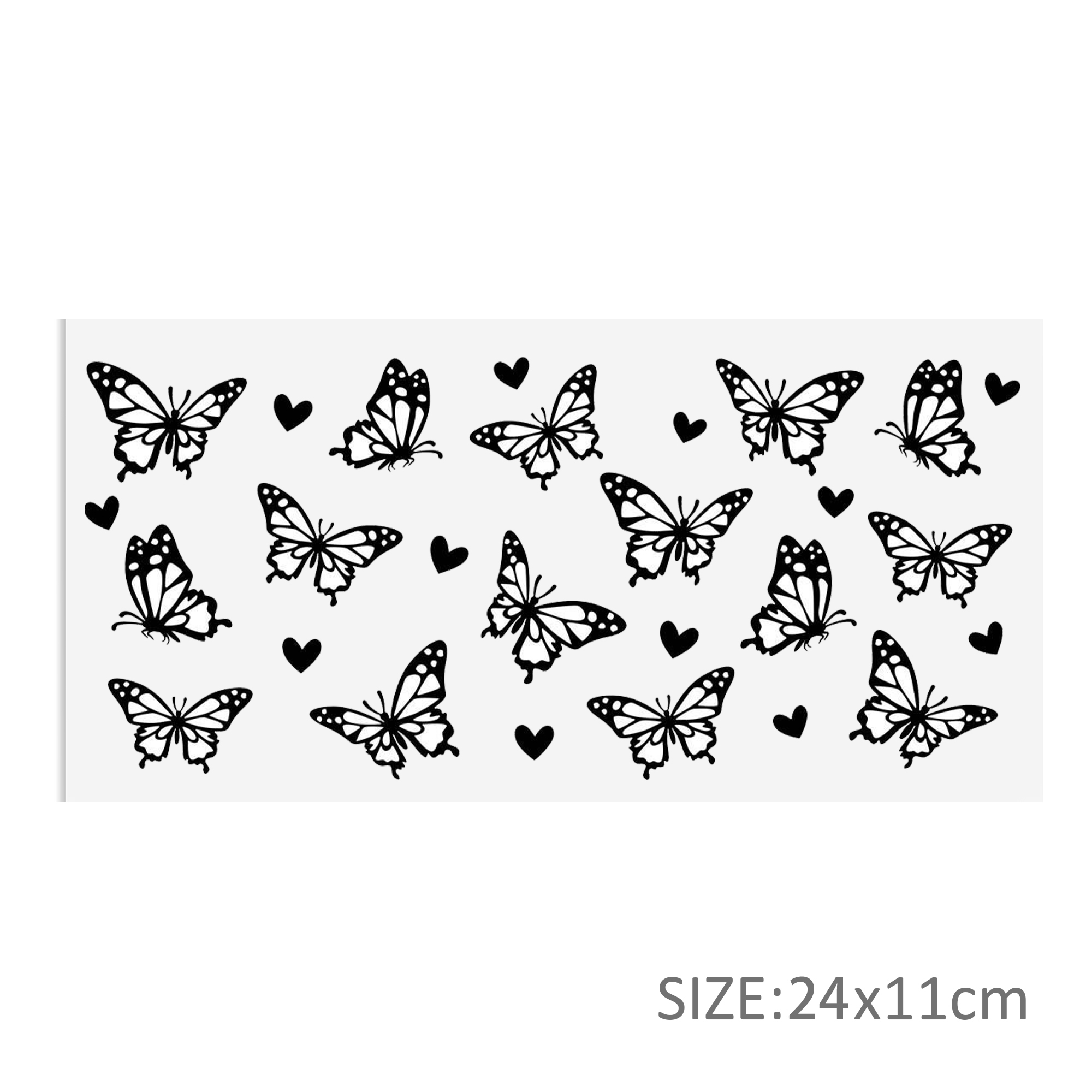 Blue Eyes Beads 16oz DTF Sticker Cups Cool Personalize UV Wrap Transfer Sticker Labels DIY Logo Waterproof - Image 12