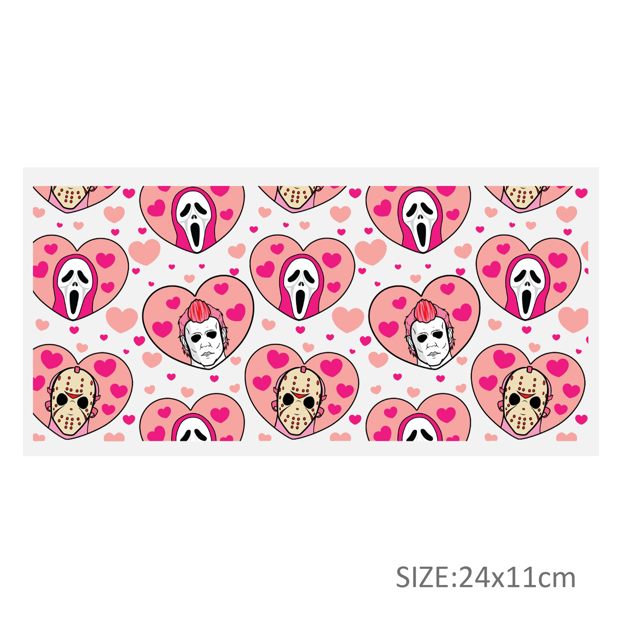 Ghost 16oz DTF Sticker For Cups Cool Personalize UV Wrap Transfer Sticker Custom Labels DIY Logo Waterproof - Image 11