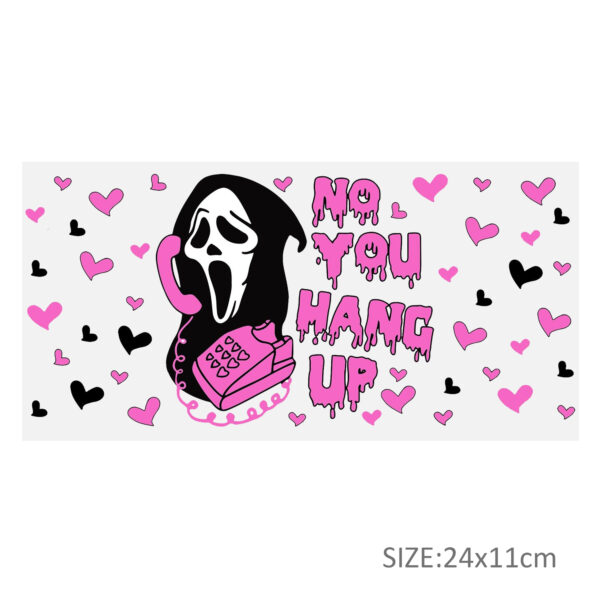Ghost 16oz DTF Sticker For Cups Cool Personalize UV Wrap Transfer Sticker Custom Labels DIY Logo Waterproof - Image 17