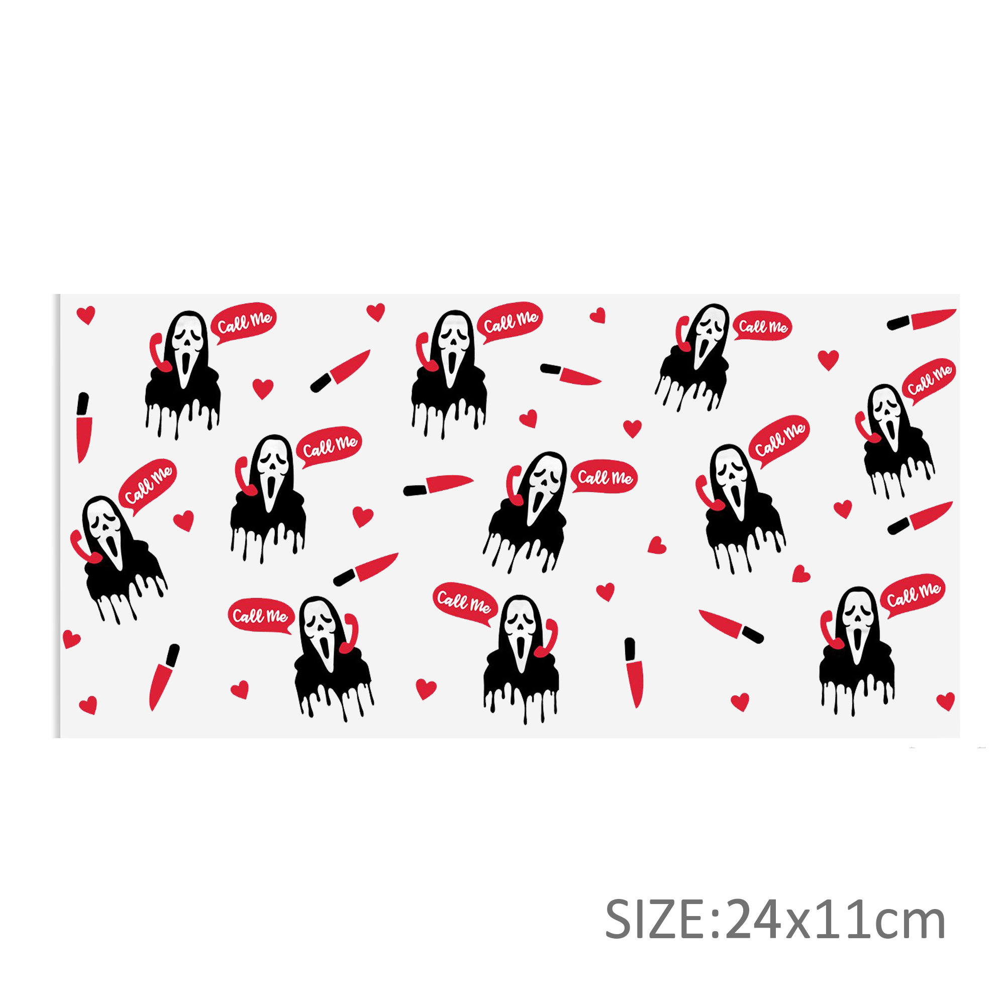 Ghost 16oz DTF Sticker For Cups Cool Personalize UV Wrap Transfer Sticker Custom Labels DIY Logo Waterproof - Image 22