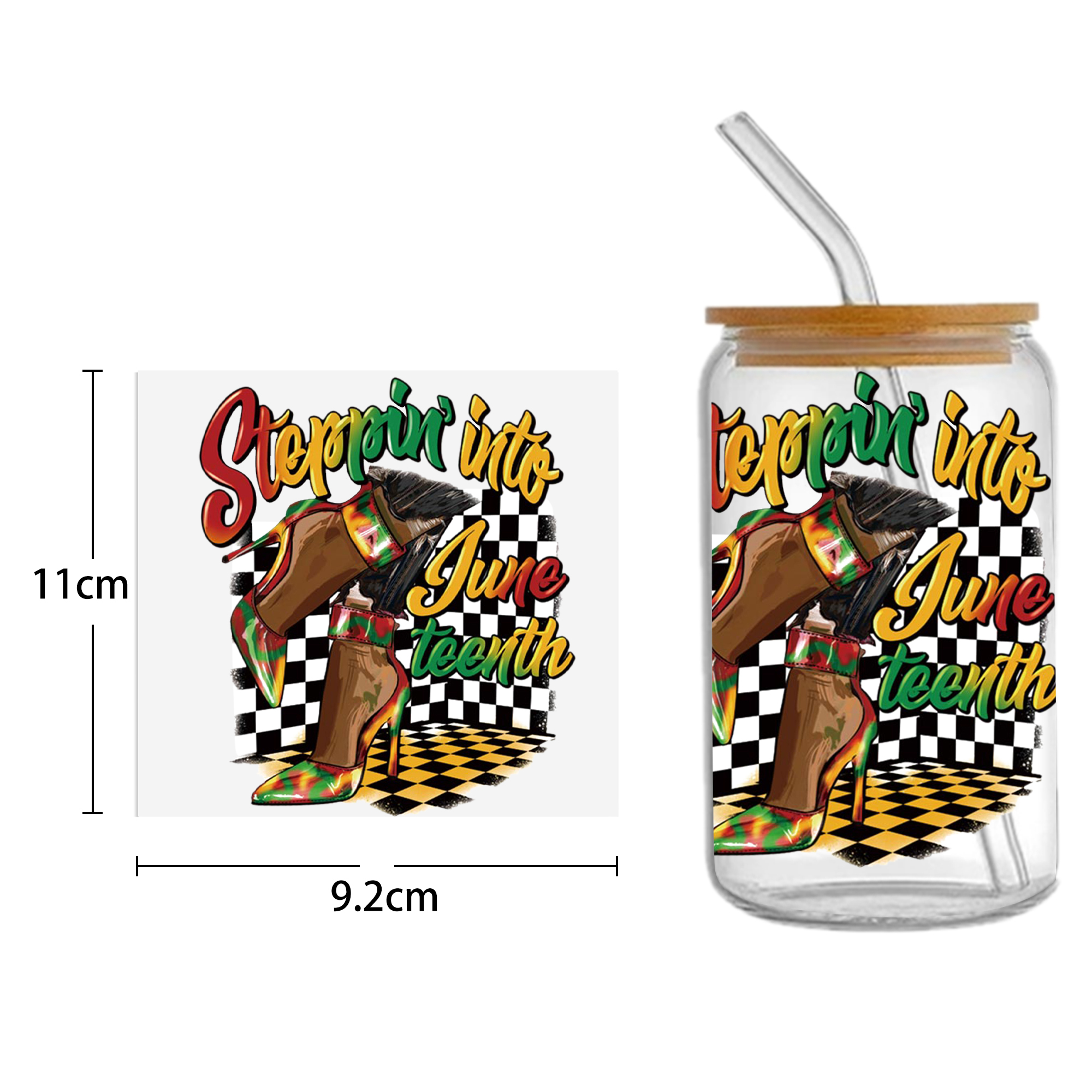 Food Chili Peppers UV DTF Sticker For 16oz Cups Wrap Transfer Sticker Custom Labels DIY Logo Waterproof - Image 2