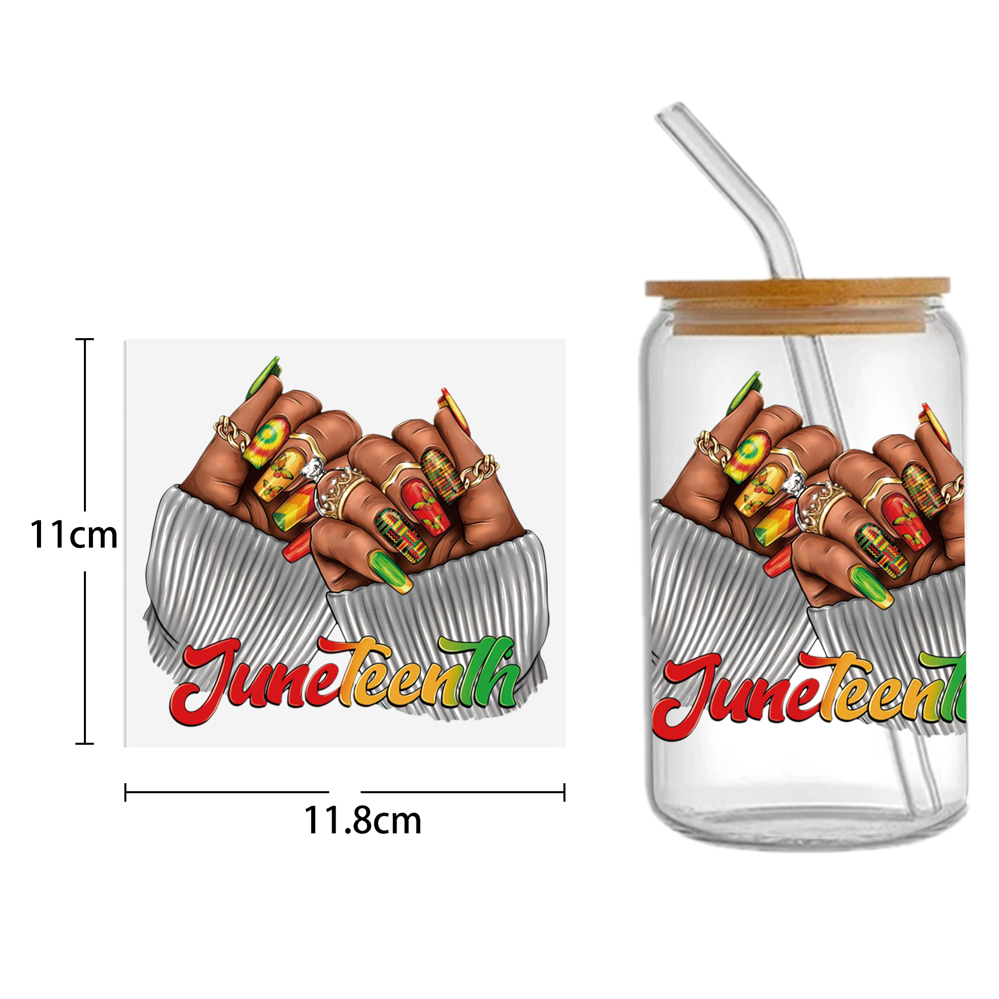 Food Chili Peppers UV DTF Sticker For 16oz Cups Wrap Transfer Sticker Custom Labels DIY Logo Waterproof - Image 9