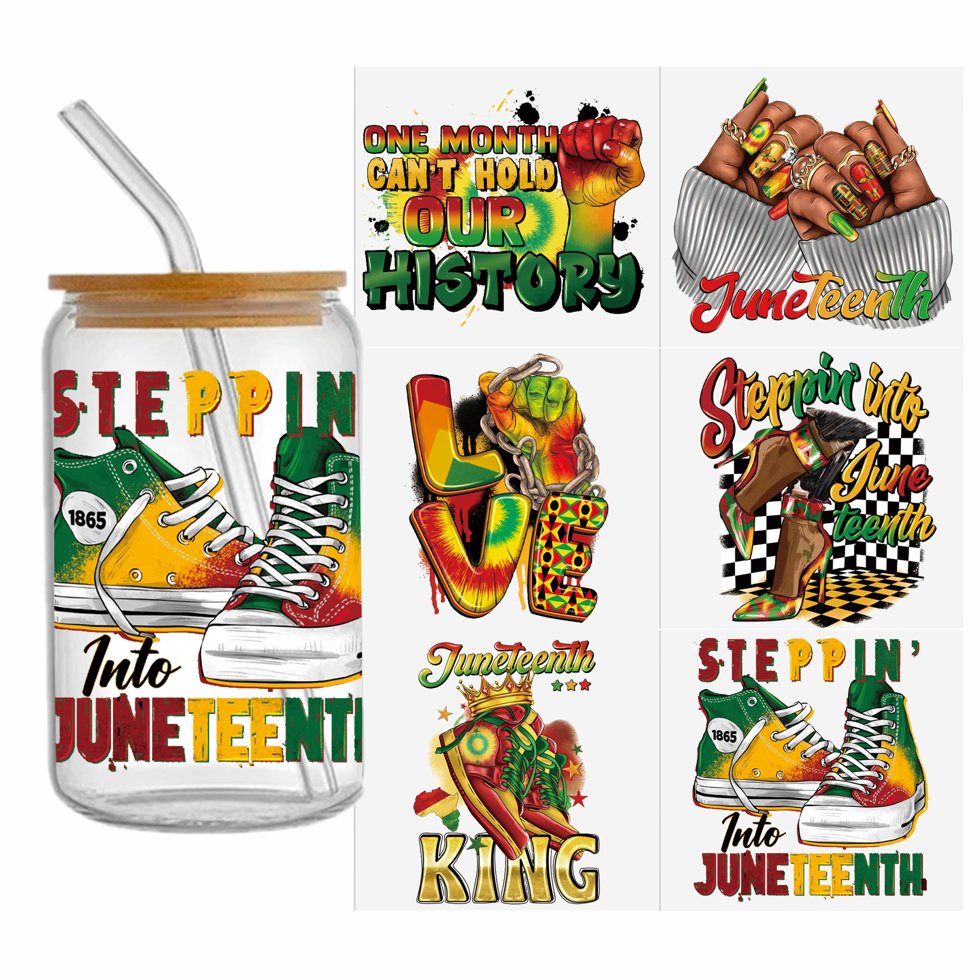 Food Chili Peppers UV DTF Sticker For 16oz Cups Wrap Transfer Sticker Custom Labels DIY Logo Waterproof - Image 14