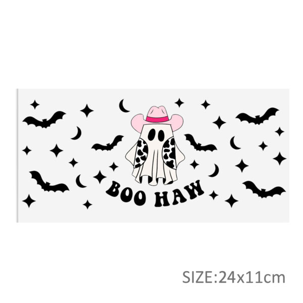 Personalize Halloween Skull UV DTF Sticker For 16oz Cups Wrap Transfer Sticker Custom Labels DIY Logo Waterproof - Image 25