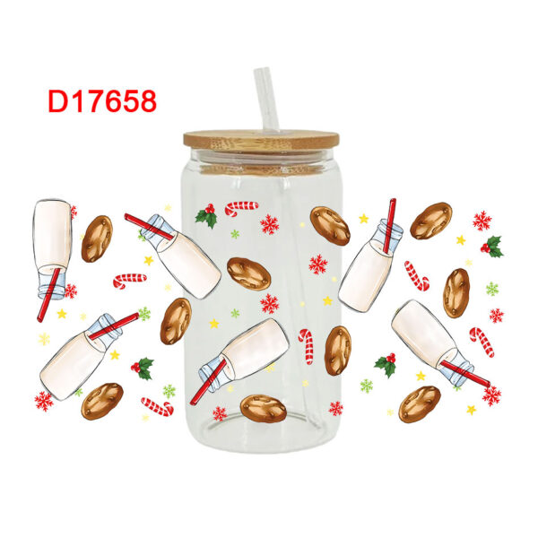 Potato Chips Food Theme UV DTF Transfer Sticker For The 16oz Libbey Glasses Wraps Cup Can DIY Waterproof - Image 2