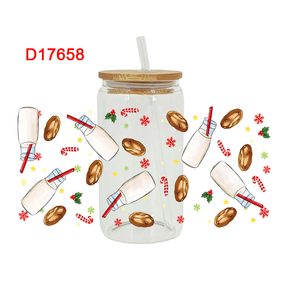 Potato Chips Food Theme UV DTF Transfer Sticker For The 16oz Libbey Glasses Wraps Cup Can DIY Waterproof - Image 2
