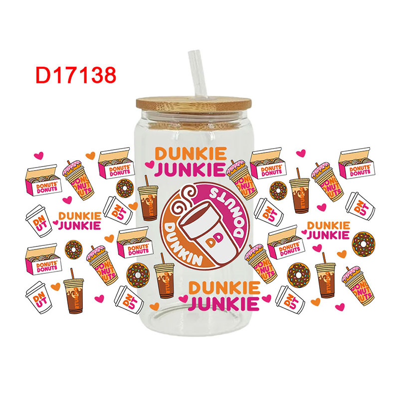 Potato Chips Food Theme UV DTF Transfer Sticker For The 16oz Libbey Glasses Wraps Cup Can DIY Waterproof - Image 6