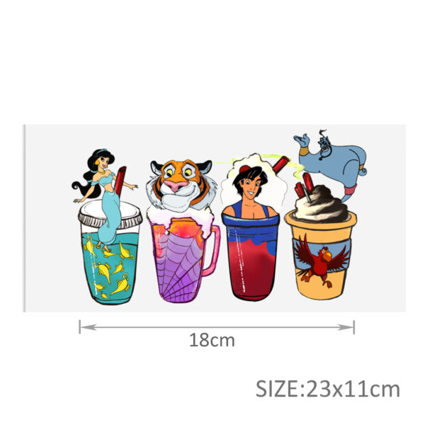Disney 16oz DTF Sticker For Cups Cool Personalize UV Wrap Transfer Sticker Custom Labels DIY Logo Waterproof - Image 5