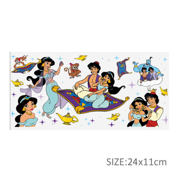 Disney 16oz DTF Sticker For Cups Cool Personalize UV Wrap Transfer Sticker Custom Labels DIY Logo Waterproof - Image 12