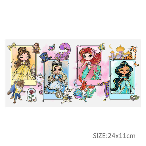Disney 16oz DTF Sticker For Cups Cool Personalize UV Wrap Transfer Sticker Custom Labels DIY Logo Waterproof - Image 14