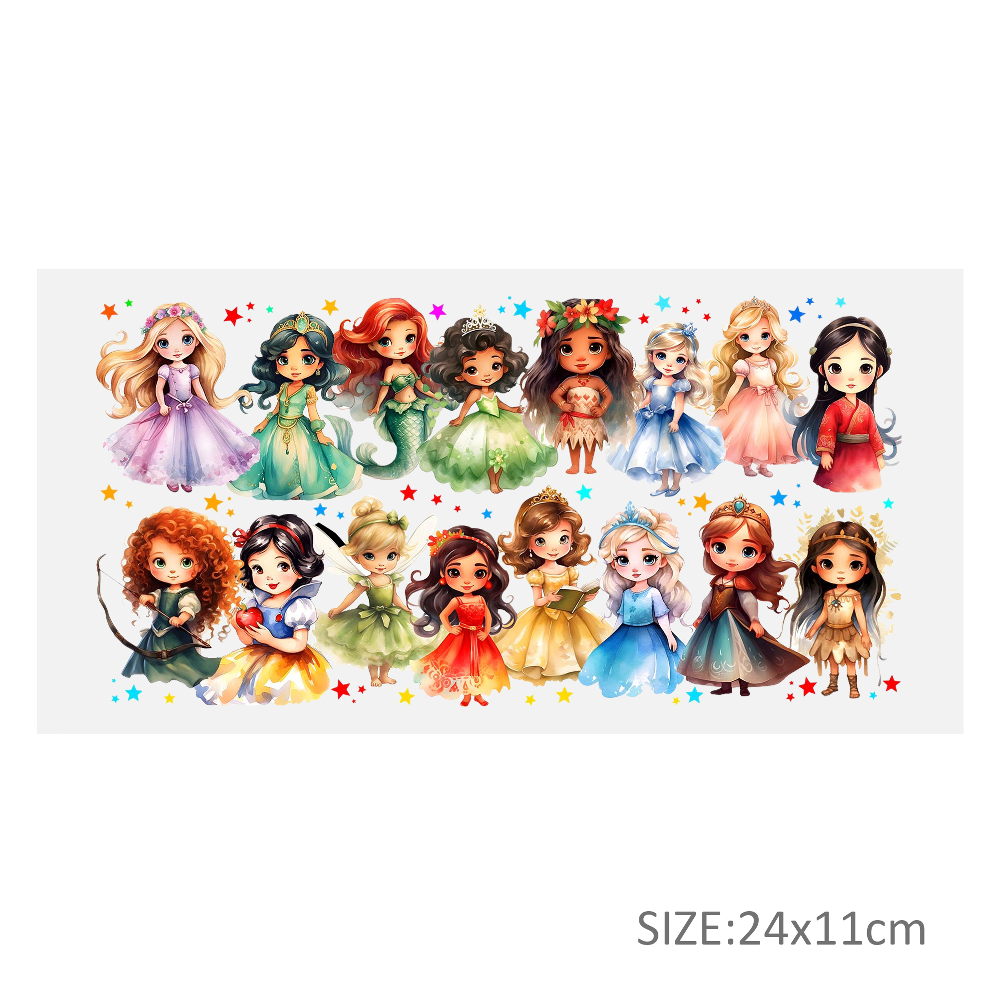 Disney 16oz DTF Sticker For Cups Cool Personalize UV Wrap Transfer Sticker Custom Labels DIY Logo Waterproof - Image 32