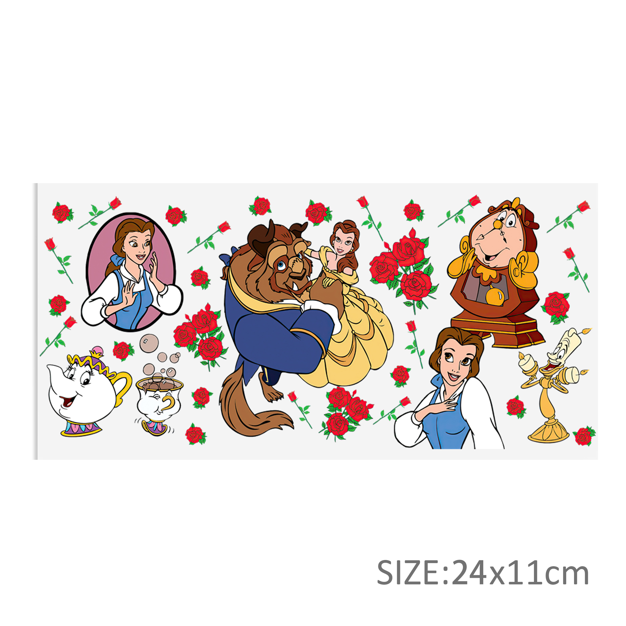 Disney 16oz DTF Sticker For Cups Cool Personalize UV Wrap Transfer Sticker Custom Labels DIY Logo Waterproof - Image 35