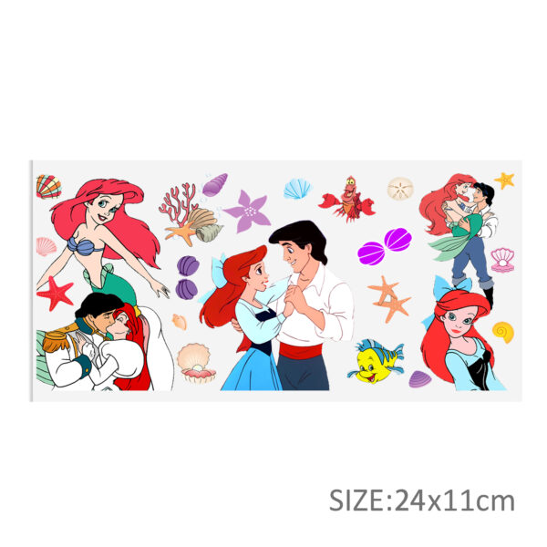 Disney 16oz DTF Sticker For Cups Cool Personalize UV Wrap Transfer Sticker Custom Labels DIY Logo Waterproof - Image 36