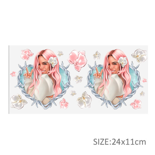 Disney Mickey 16oz DTF Sticker Cup Cool Personalize UV Wrap Transfer Sticker Custom Label DIY Logo Waterproof - Image 4