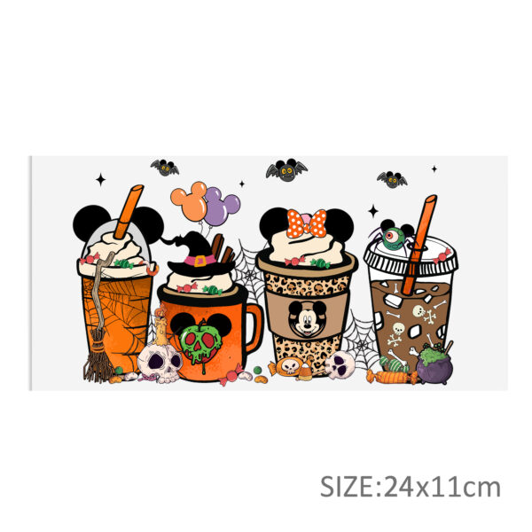 Disney Mickey 16oz DTF Sticker Cup Cool Personalize UV Wrap Transfer Sticker Custom Label DIY Logo Waterproof - Image 27