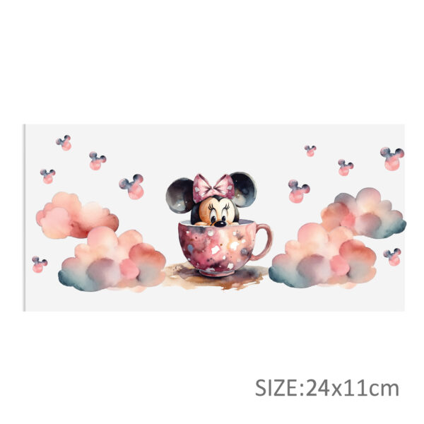 Disney Mickey 16oz DTF Sticker Cup Cool Personalize UV Wrap Transfer Sticker Custom Label DIY Logo Waterproof - Image 28
