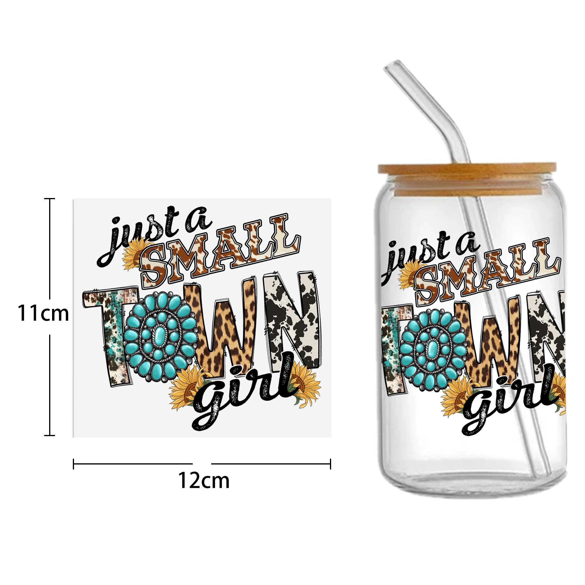 Sports Teams UV DTF Sticker For 16oz Cups Wrap Transfer Sticker Custom Labels DIY Logo Waterproof - Image 25