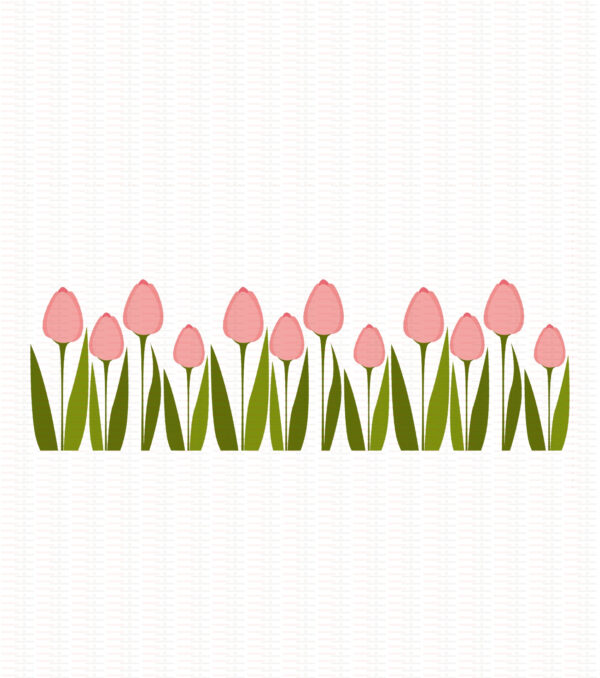 Tulips UV DTF Transfer Sticker Flower Themed For The 16oz Libbey Glasses Wraps Cup Can DIY Waterproof - Image 3