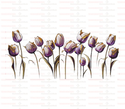 Tulips UV DTF Transfer Sticker Flower Themed For The 16oz Libbey Glasses Wraps Cup Can DIY Waterproof - Image 14