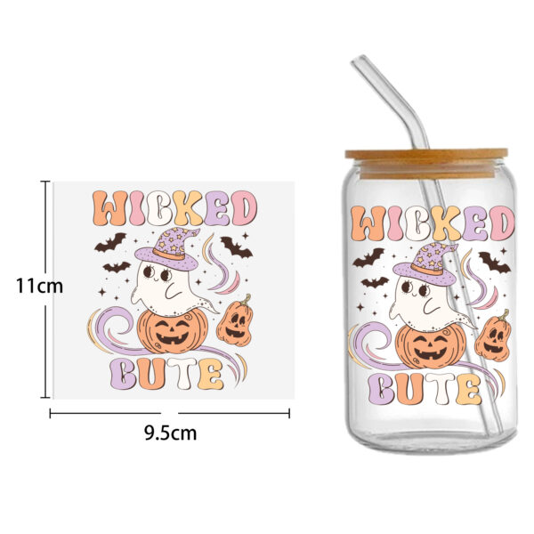 Skeleton 16oz DTF Sticker Cup Cool Personalize UV Wrap Transfer Sticker Custom Label DIY Logo Waterproof - Image 10