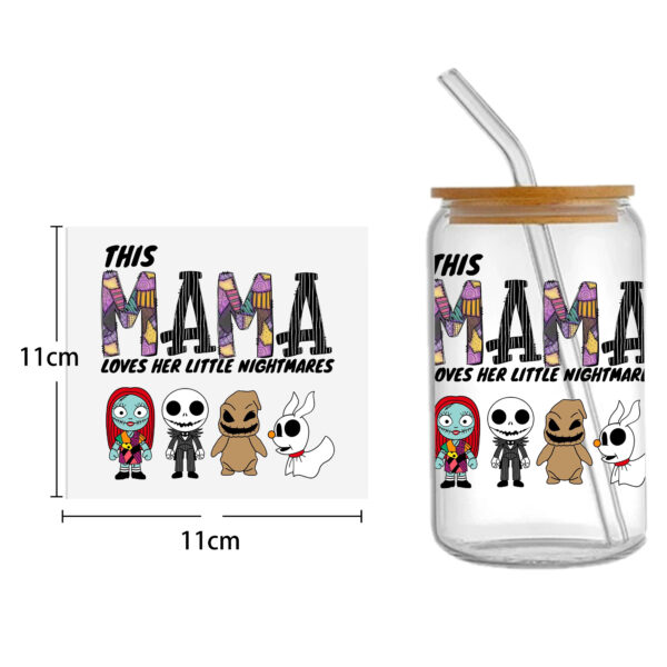 Disney Princess 16oz DTF Sticker Cup Cool Personalize UV Wrap Transfer Sticker Custom Label DIY Logo Waterproof - Image 13