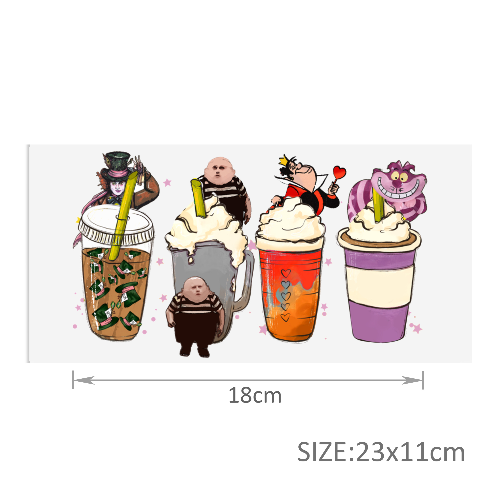 Disney Stitch DTF Sticker For Cups Cool Personalize UV Wrap Transfer Sticker Custom Labels DIY Logo Waterproof - Image 6