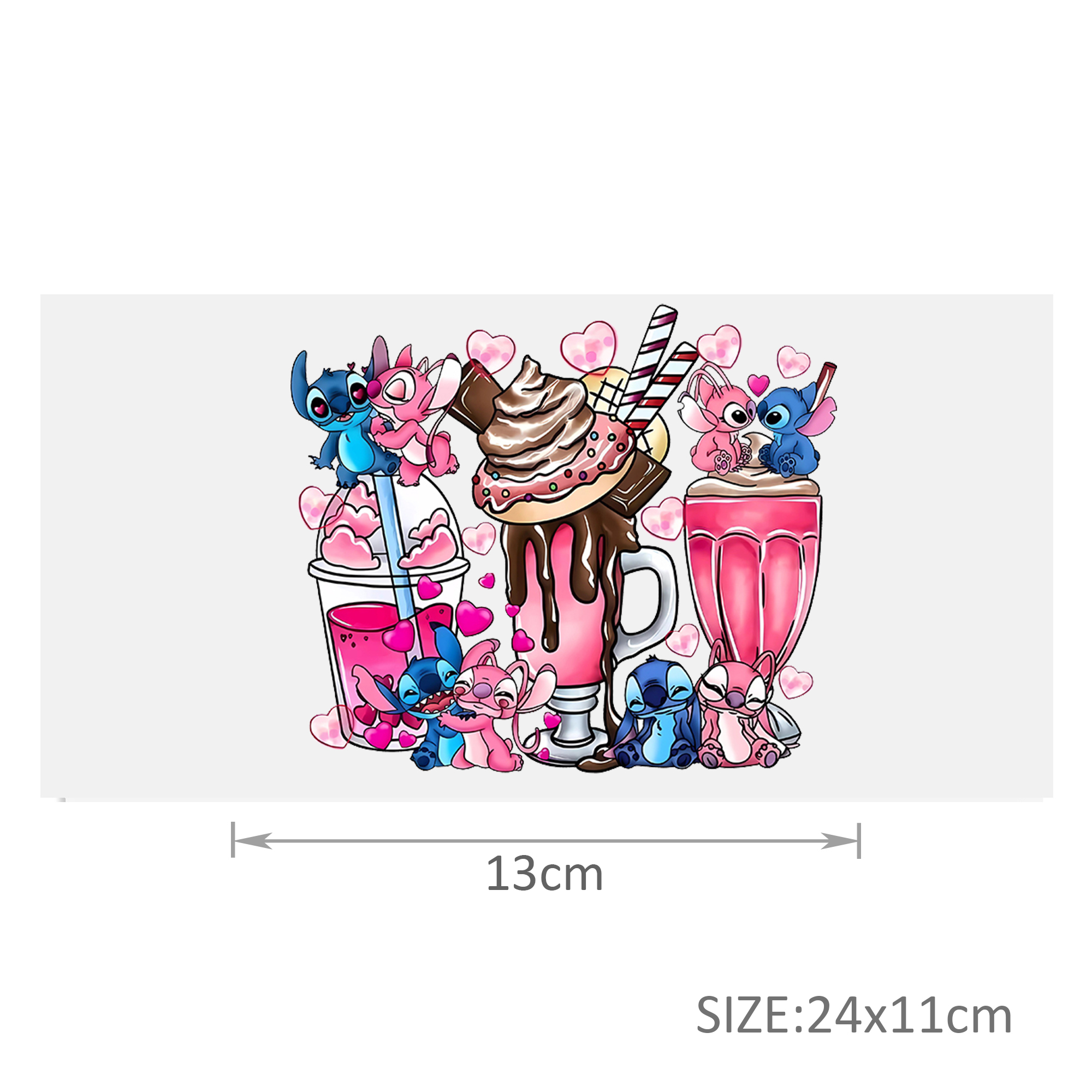 Disney Stitch DTF Sticker For Cups Cool Personalize UV Wrap Transfer Sticker Custom Labels DIY Logo Waterproof - Image 16