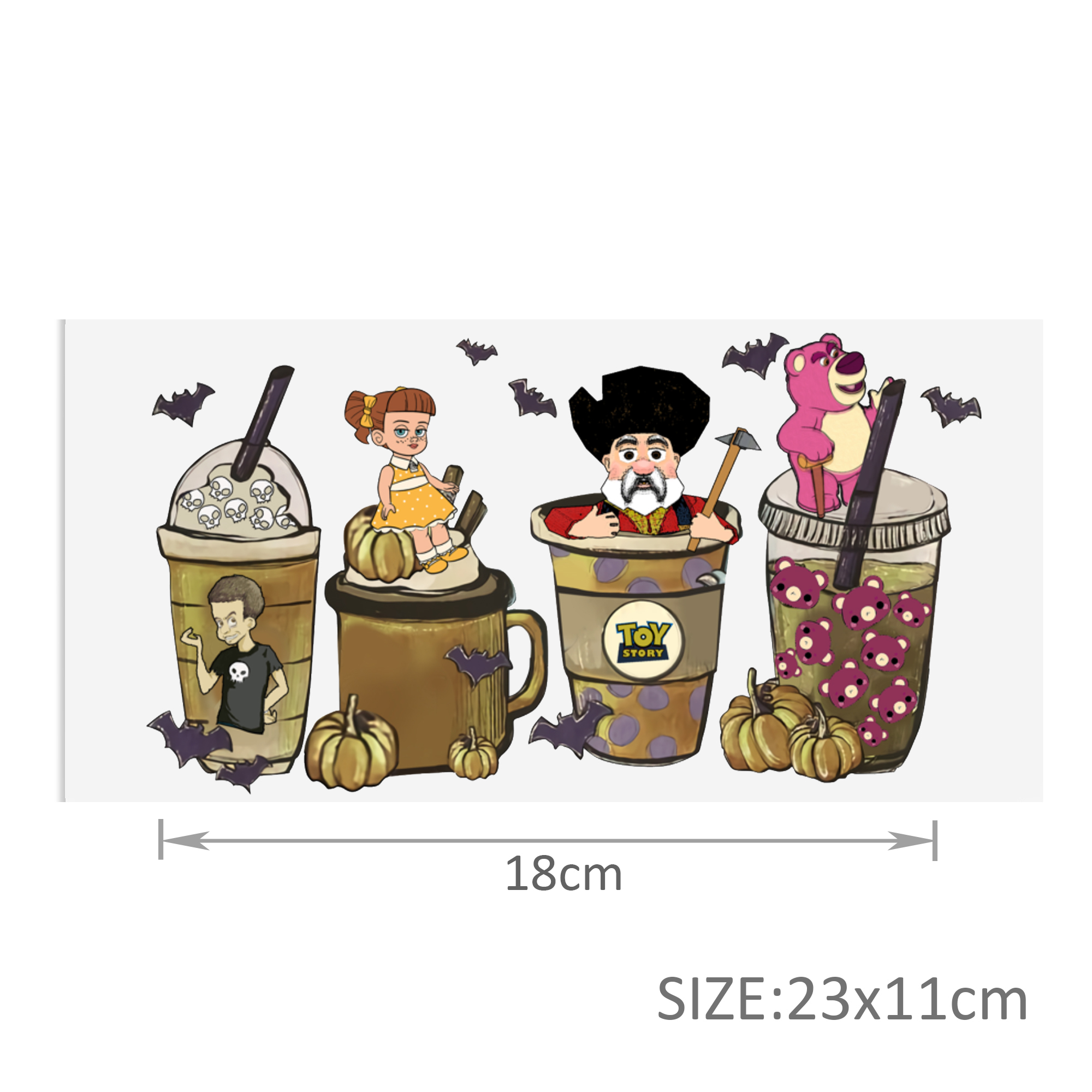 Disney Stitch DTF Sticker For Cups Cool Personalize UV Wrap Transfer Sticker Custom Labels DIY Logo Waterproof - Image 18
