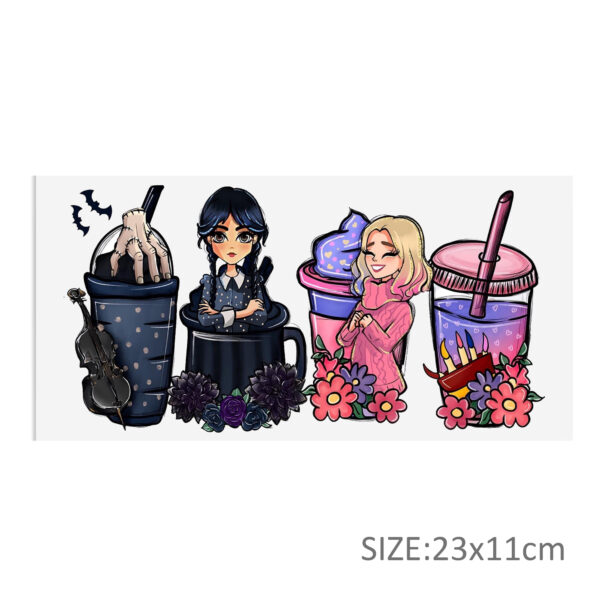 Disney Stitch DTF Sticker For Cups Cool Personalize UV Wrap Transfer Sticker Custom Labels DIY Logo Waterproof - Image 21