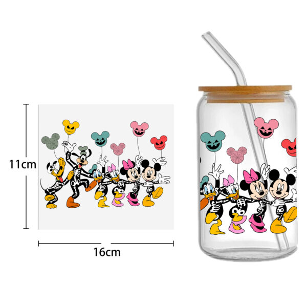 Disney Princess Villains DTF Sticker Cups Cool Personalize UV Wrap Transfer Sticker Custom Labels DIY Waterproof - Image 16