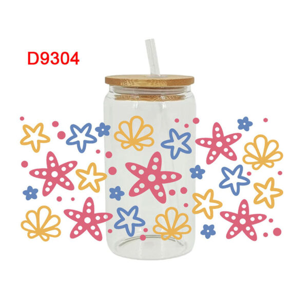 UV DTF Transfer Sticker Animals For The 16oz Libbey Glasses Wraps Cup Can DIY Waterproof - Image 5