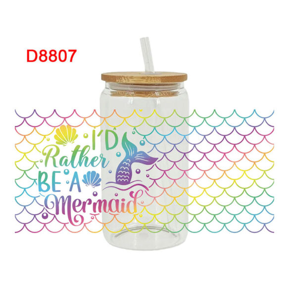 UV DTF Transfer Sticker Animals For The 16oz Libbey Glasses Wraps Cup Can DIY Waterproof - Image 6