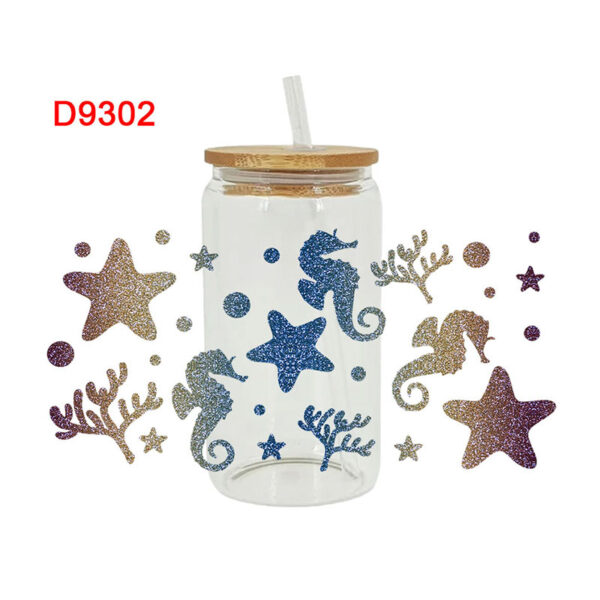 UV DTF Transfer Sticker Animals For The 16oz Libbey Glasses Wraps Cup Can DIY Waterproof - Image 7
