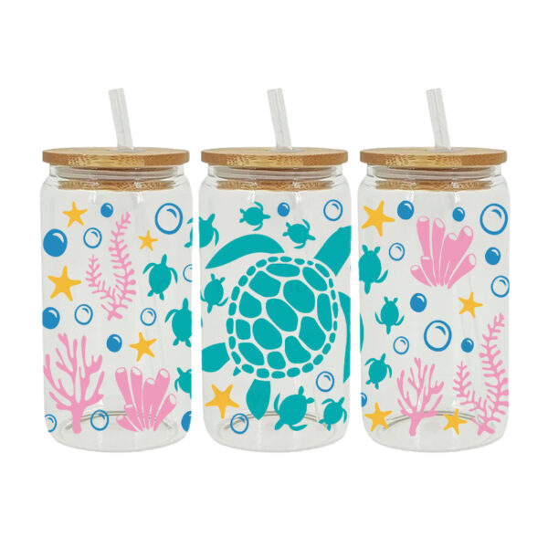 UV DTF Transfer Sticker Animals For The 16oz Libbey Glasses Wraps Cup Can DIY Waterproof - Image 10