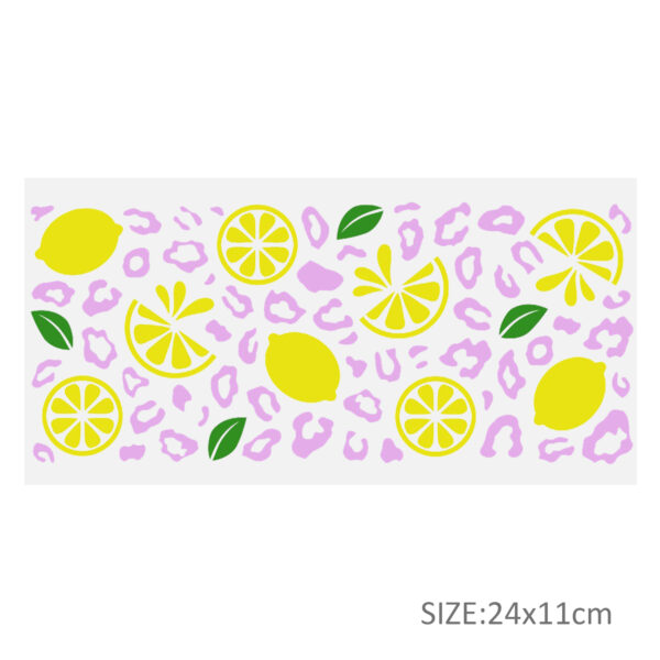 Fruit Series 16oz DTF Sticker Cup Cool Personalize UV Wrap Transfer Sticker Custom Label DIY Logo Waterproof - Image 12