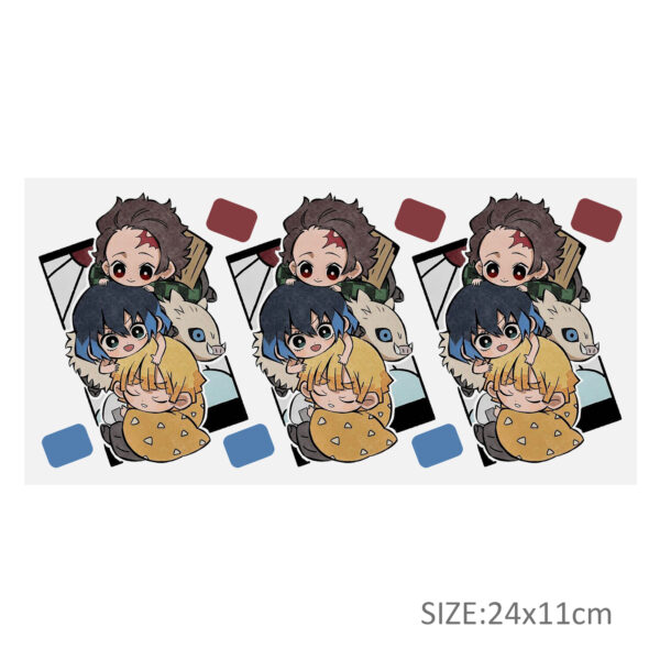 Anime16oz DTF Sticker For Cups Cool Personalize UV Wrap Transfer Sticker Custom Labels DIY Logo Waterproof - Image 2
