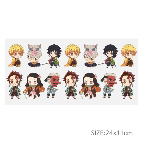 Anime16oz DTF Sticker For Cups Cool Personalize UV Wrap Transfer Sticker Custom Labels DIY Logo Waterproof - Image 4