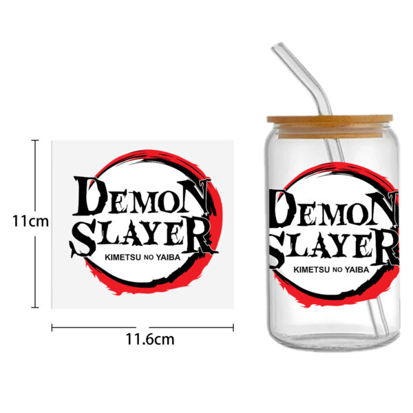 Anime 16oz DTF Sticker For Cups Cool Personalize UV Wrap Transfer Sticker Custom Labels DIY Logo Waterproof - Image 13