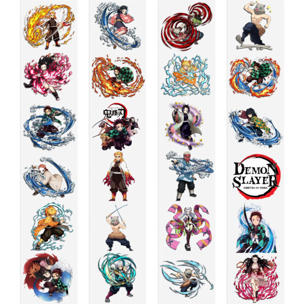 Anime 16oz DTF Sticker For Cups Cool Personalize UV Wrap Transfer Sticker Custom Labels DIY Logo Waterproof - Image 16
