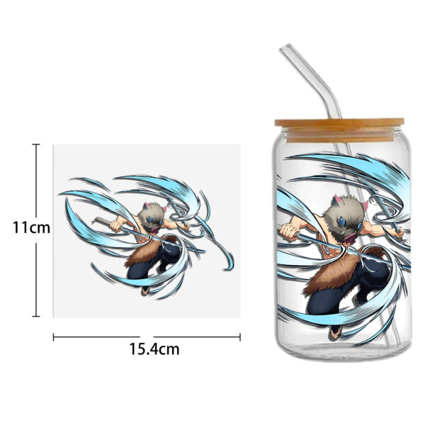 Anime 16oz DTF Sticker For Cups Cool Personalize UV Wrap Transfer Sticker Custom Labels DIY Logo Waterproof - Image 20