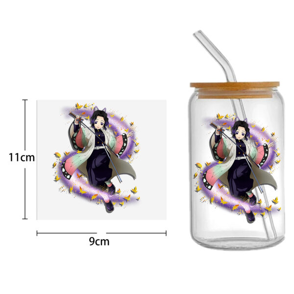 Anime 16oz DTF Sticker For Cups Cool Personalize UV Wrap Transfer Sticker Custom Labels DIY Logo Waterproof - Image 21