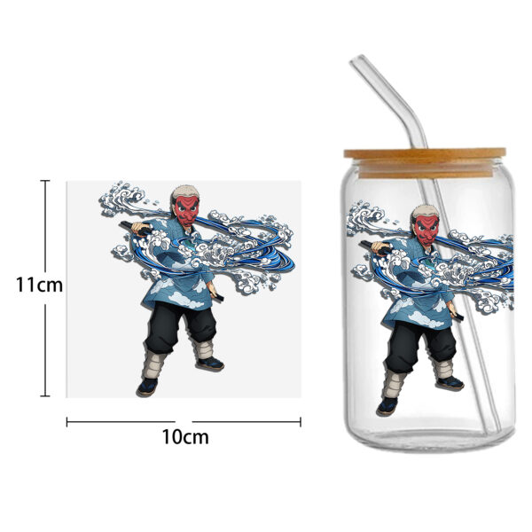 Anime 16oz DTF Sticker For Cups Cool Personalize UV Wrap Transfer Sticker Custom Labels DIY Logo Waterproof - Image 22
