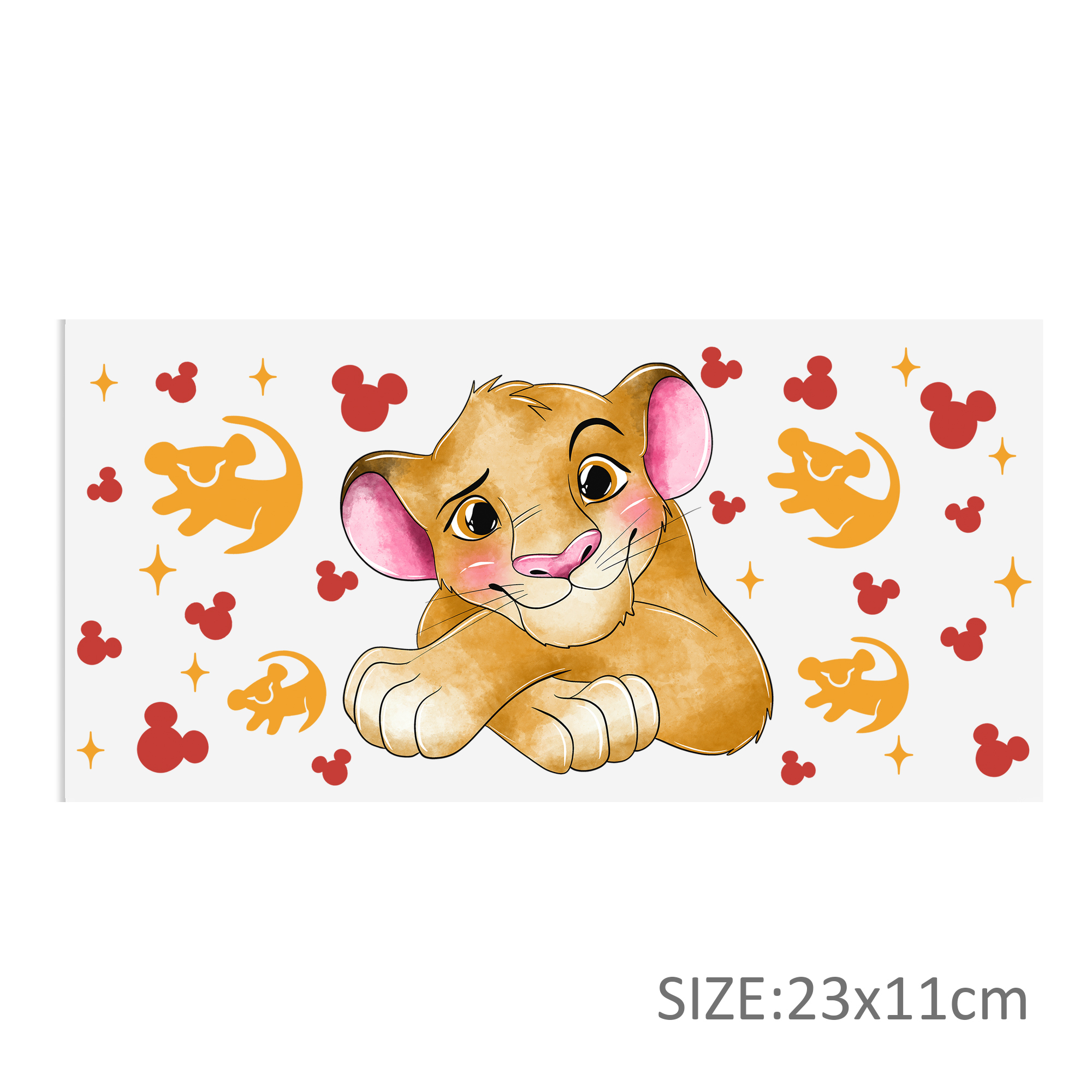 Disney Lion King Toy Story UV DTF Sticker For 16oz Cups Wrap Transfer Sticker Custom Labels DIY Logo Waterproof - Image 19