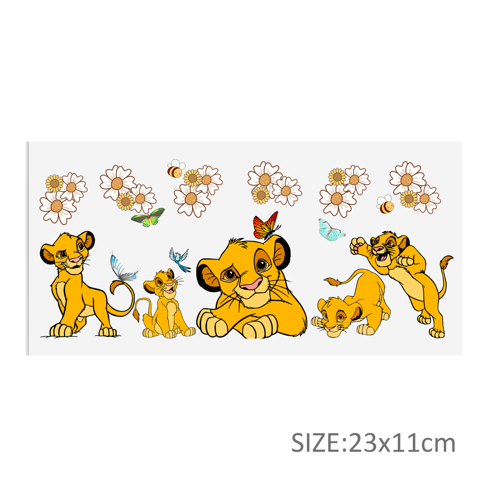 Disney Lion King Toy Story UV DTF Sticker For 16oz Cups Wrap Transfer Sticker Custom Labels DIY Logo Waterproof - Image 23