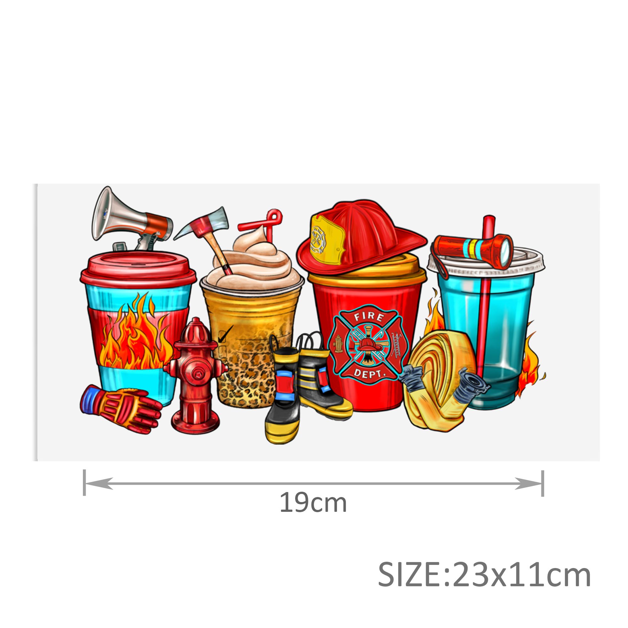 Personalize Cow Drinks Game Plants Police PrintUV DTF Sticker For Cups Wrap Transfer Sticker Custom Labels DIY Logo - Image 10