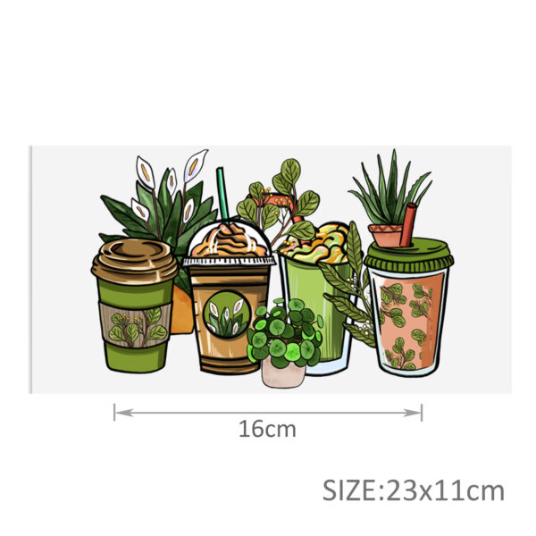 Personalize Cow Drinks Game Plants Police PrintUV DTF Sticker For Cups Wrap Transfer Sticker Custom Labels DIY Logo - Image 17