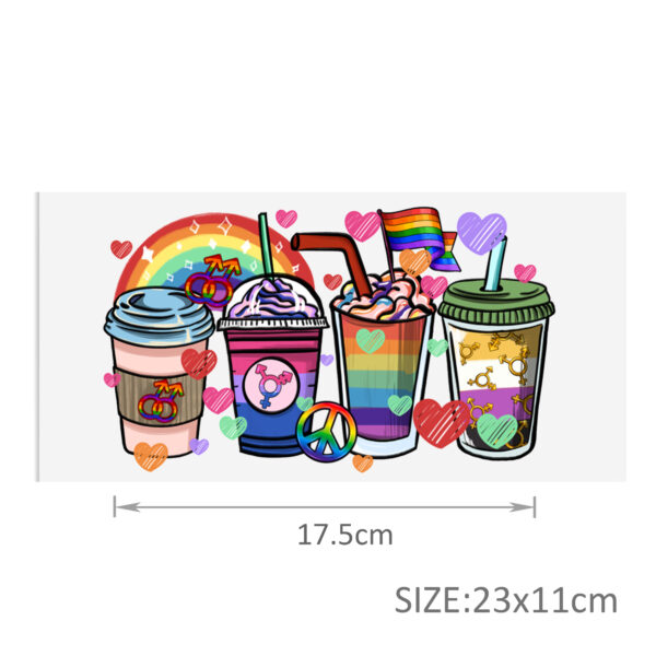 Personalize Cow Drinks Game Plants Police PrintUV DTF Sticker For Cups Wrap Transfer Sticker Custom Labels DIY Logo - Image 21