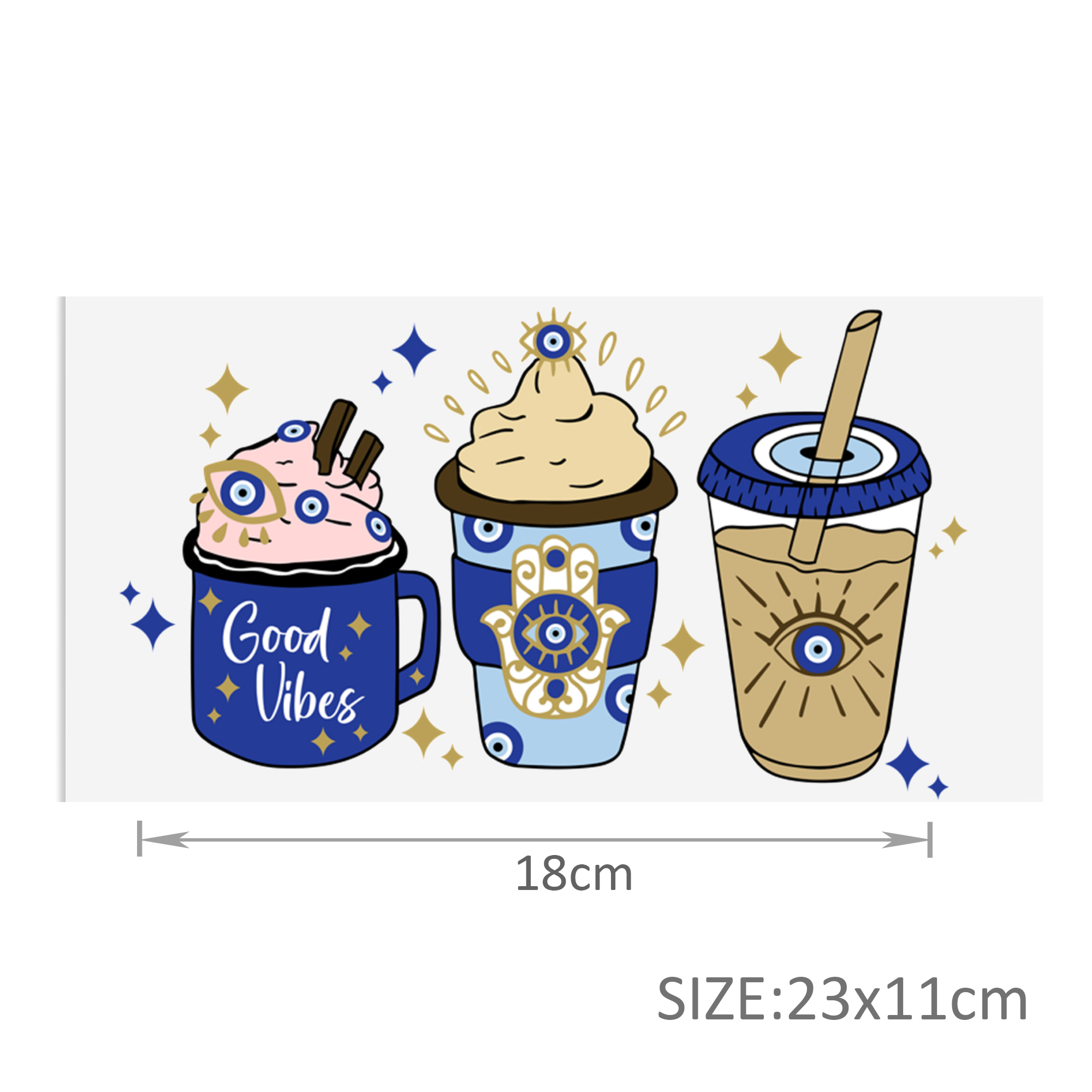 Personalize Cow Drinks Game Plants Police PrintUV DTF Sticker For Cups Wrap Transfer Sticker Custom Labels DIY Logo - Image 22