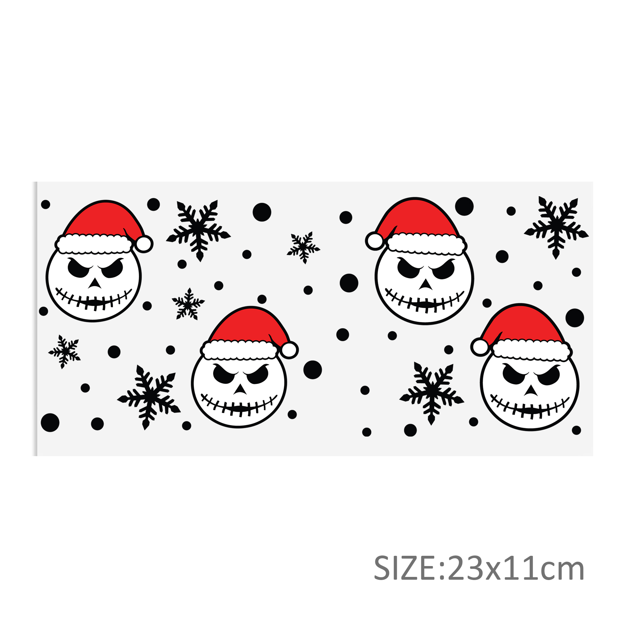 Nightmare Before Christmas DTF Sticker Cups Cool Personalize UV Wrap Transfer Sticker Waterproof Labels DIY - Image 26