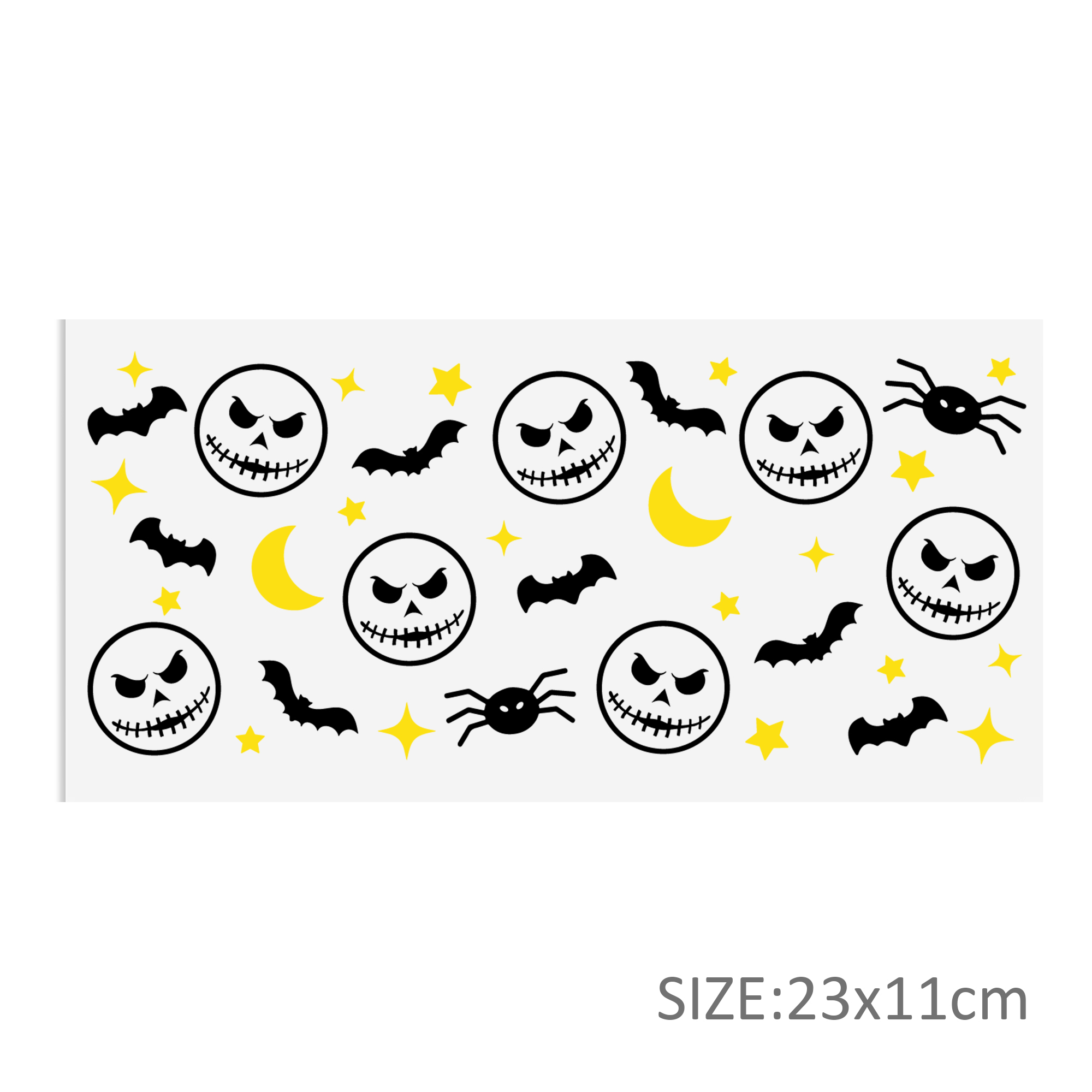 Nightmare Before Christmas DTF Sticker Cups Cool Personalize UV Wrap Transfer Sticker Waterproof Labels DIY - Image 27